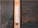 Termometer kaže 12 stopinj celzija